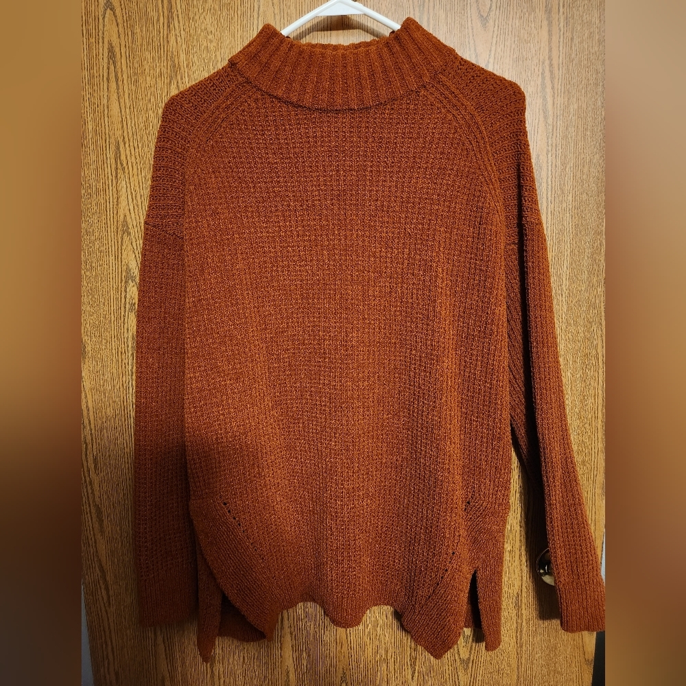 Womans medium high neck sweater